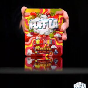 Puff la strawberry lemonade gummies