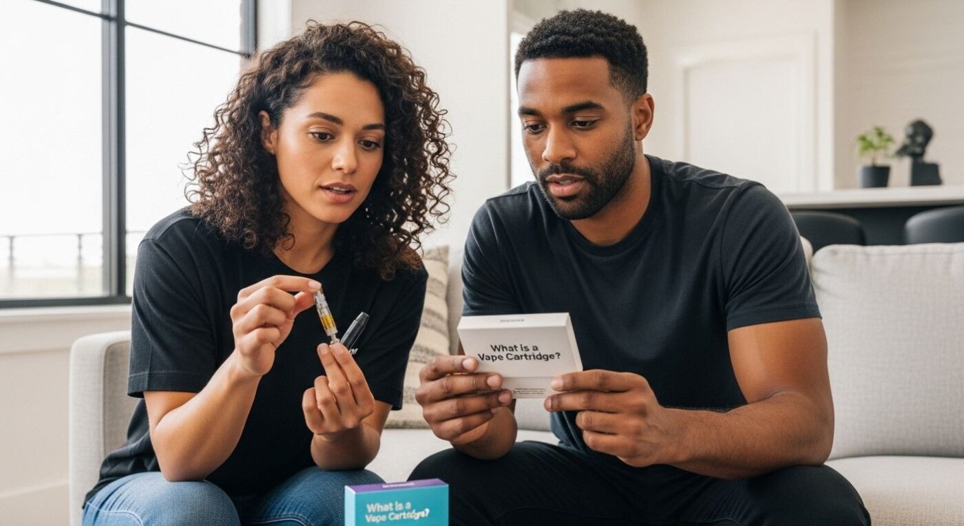 vape cartridge, real people, home