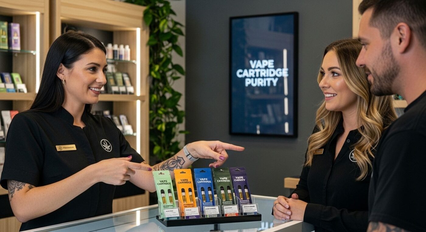 vape cartridge purity dispensary