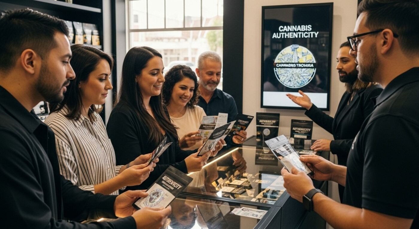 cannabis authenticity verification