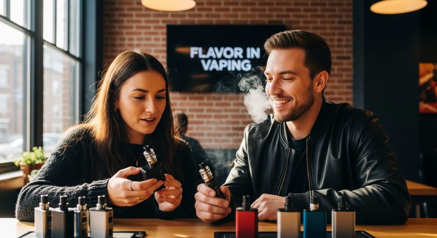 vaping lounge, human interaction, flavor