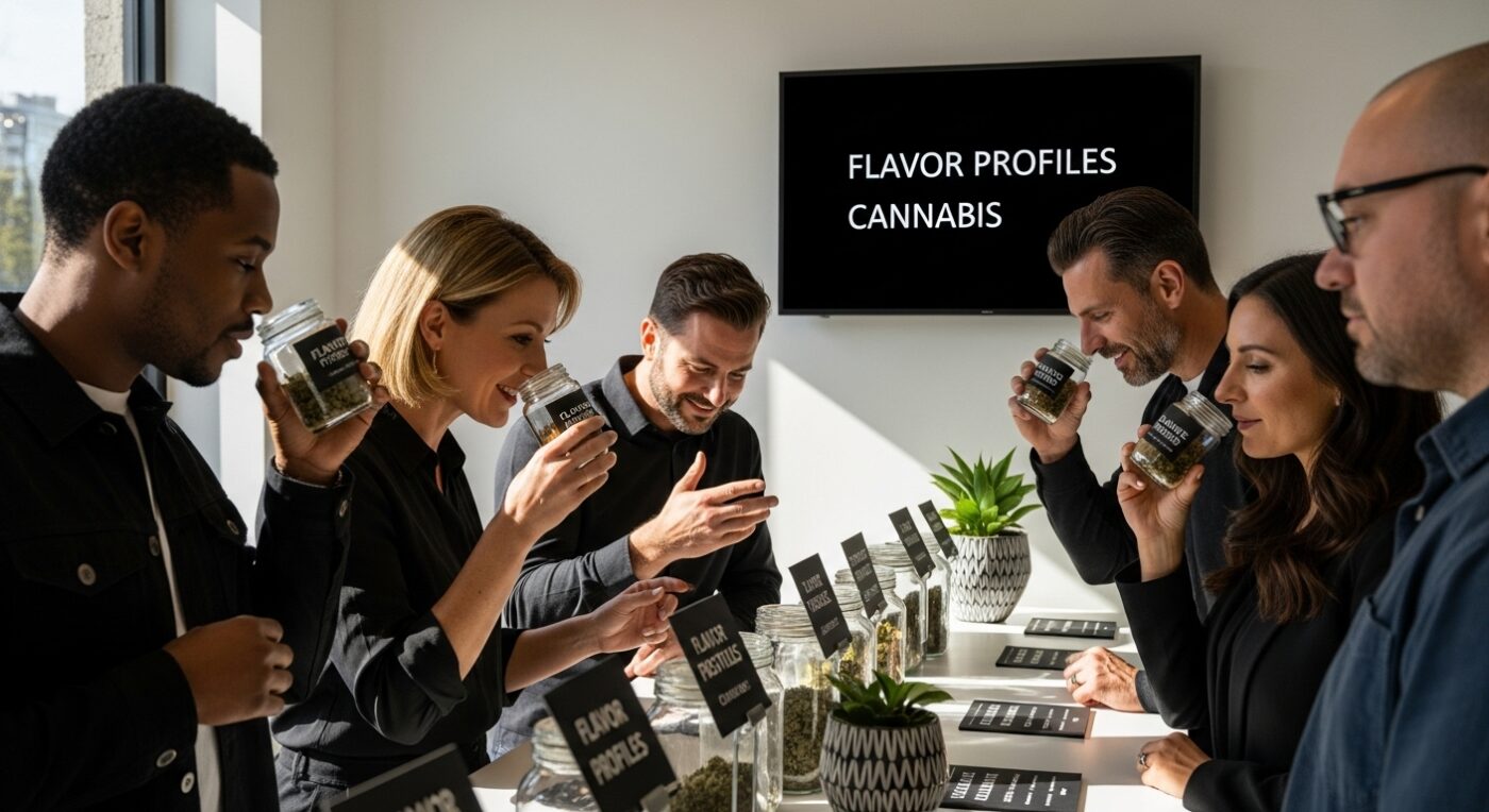 cannabis flavor profiles image