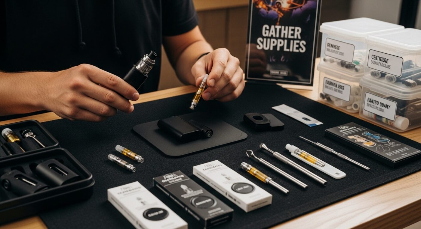 safe vaping workflow