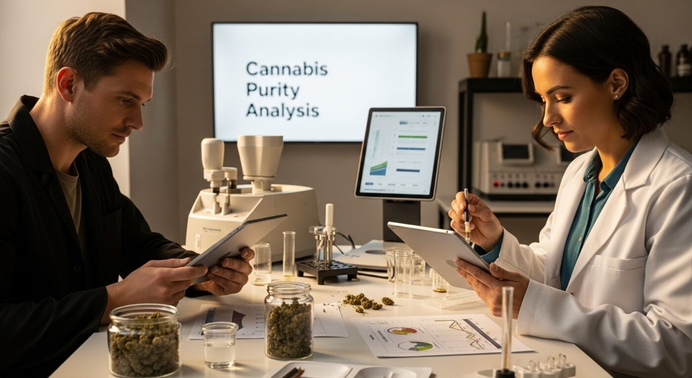 explaining cannabis purity analysis