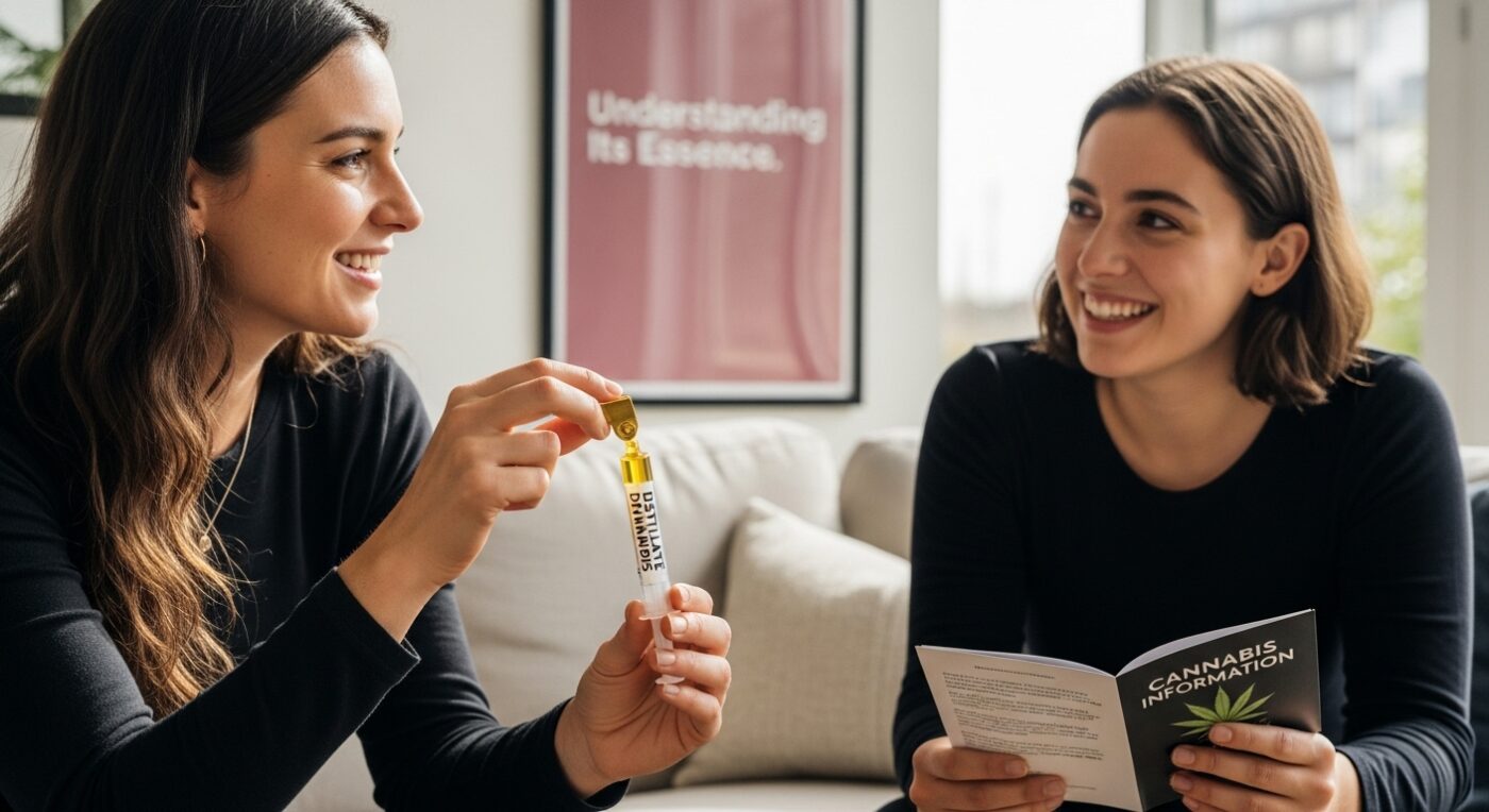 distillate cannabis human interaction